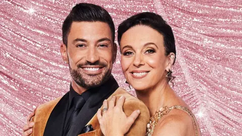 BBC Giovanni Pernice and Amanda Abbington in a Strictly promotional photo