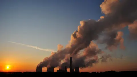 PA Media Ratcliffe-on-Soar Power Station near Nottingham. The UK's last remaining coal-fired power station shut on Monday