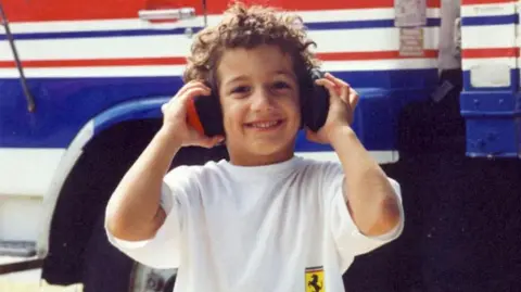 Facebook A young Daniel Ricciardo