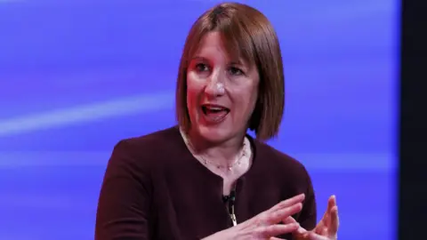 Getty Images Rachel Reeves, UK chancellor of the exchequer, during the International Investment Summit at the Guildhall in London on Monday, October 14, 2024