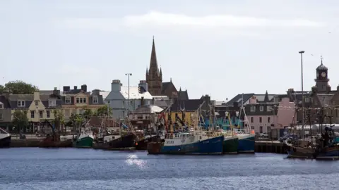 Getty Images Stornoway Harbour