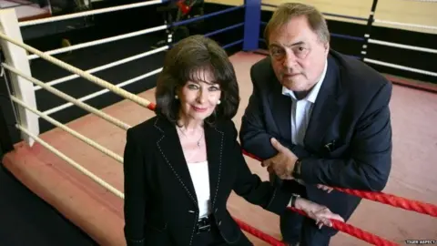 Tiger Aspect John Prescott and his wife Pauline