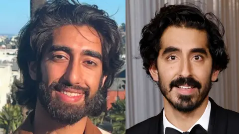 Jaipreet Hundal / Getty Jaipreet Hundal and Dev Patel 