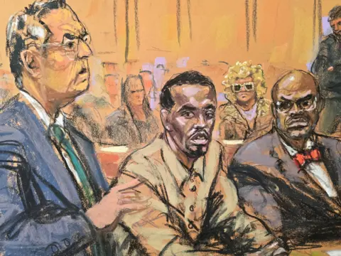 Reuters /Jane Rosenberg A court sketch of Sean 