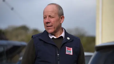 FUW Ian Rickman, president of the Farmers' Union of Wales