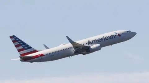 EPA An American Airlines Boeing 737-823 airborne as it departs from Boston Logan International Airport in East Boston, Massachusetts