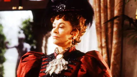 Joan Plowright in a television adaptation of The Importance of Being Earnest in 1986