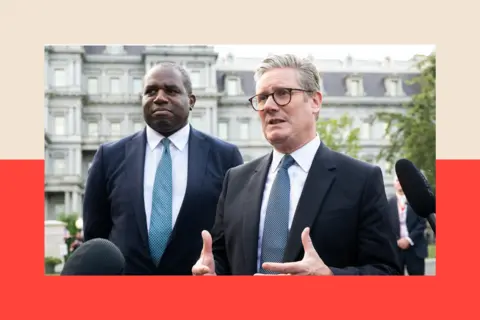 Getty Images Sir Keir Starmer and David Lammy 