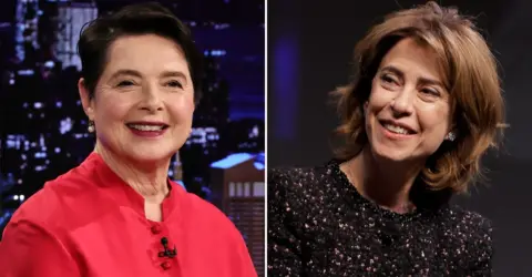 Getty Images Isabella Rossellini (left) and Fernanda Torres