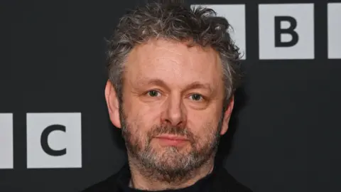 Getty Images A picture of Michael Sheen at a photo call for BBC drama 