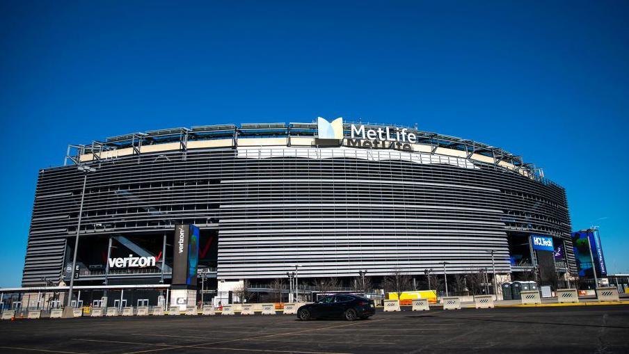 The MetLife Stadium in New Jersey 